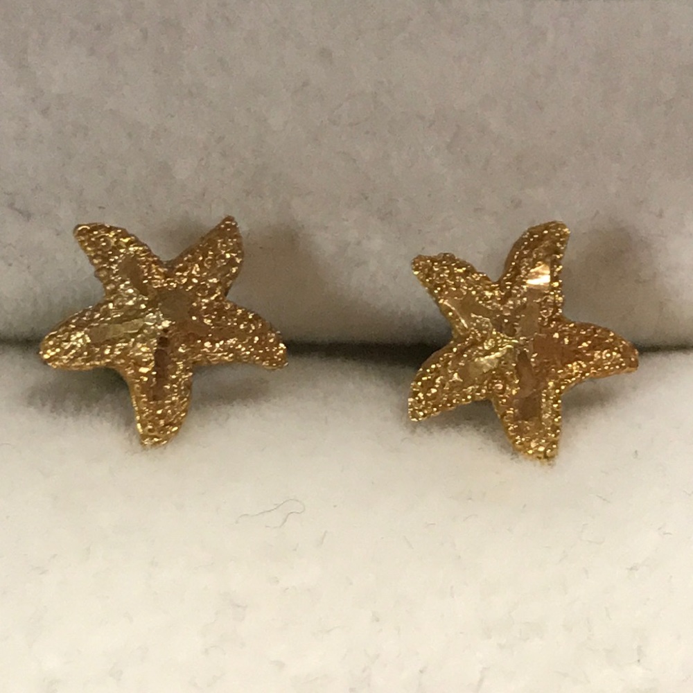 Starfish earrings! ⭐️